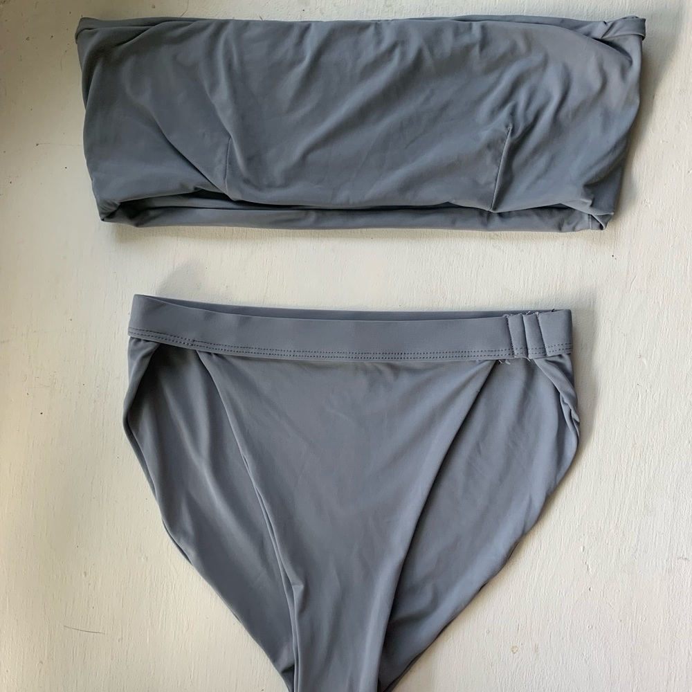 437 Swim Set Aubrey Top and High Waisted Bottoms